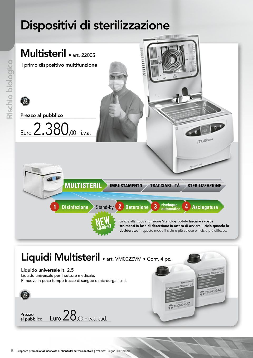 t. 2200S Il primo dispositivo multifunzione Euro 2.380,00 +i.v.a.