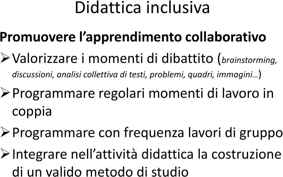 immagini ) Programmare regolari momenti di lavoro in coppia Programmare con frequenza