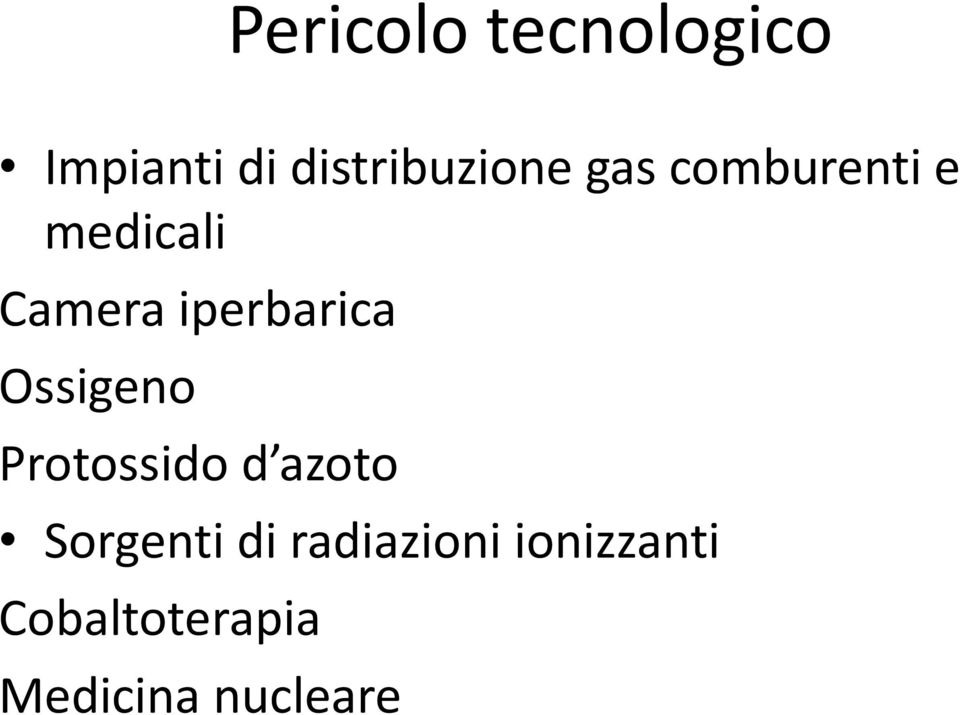 Ossigeno Protossido d azoto Sorgenti di