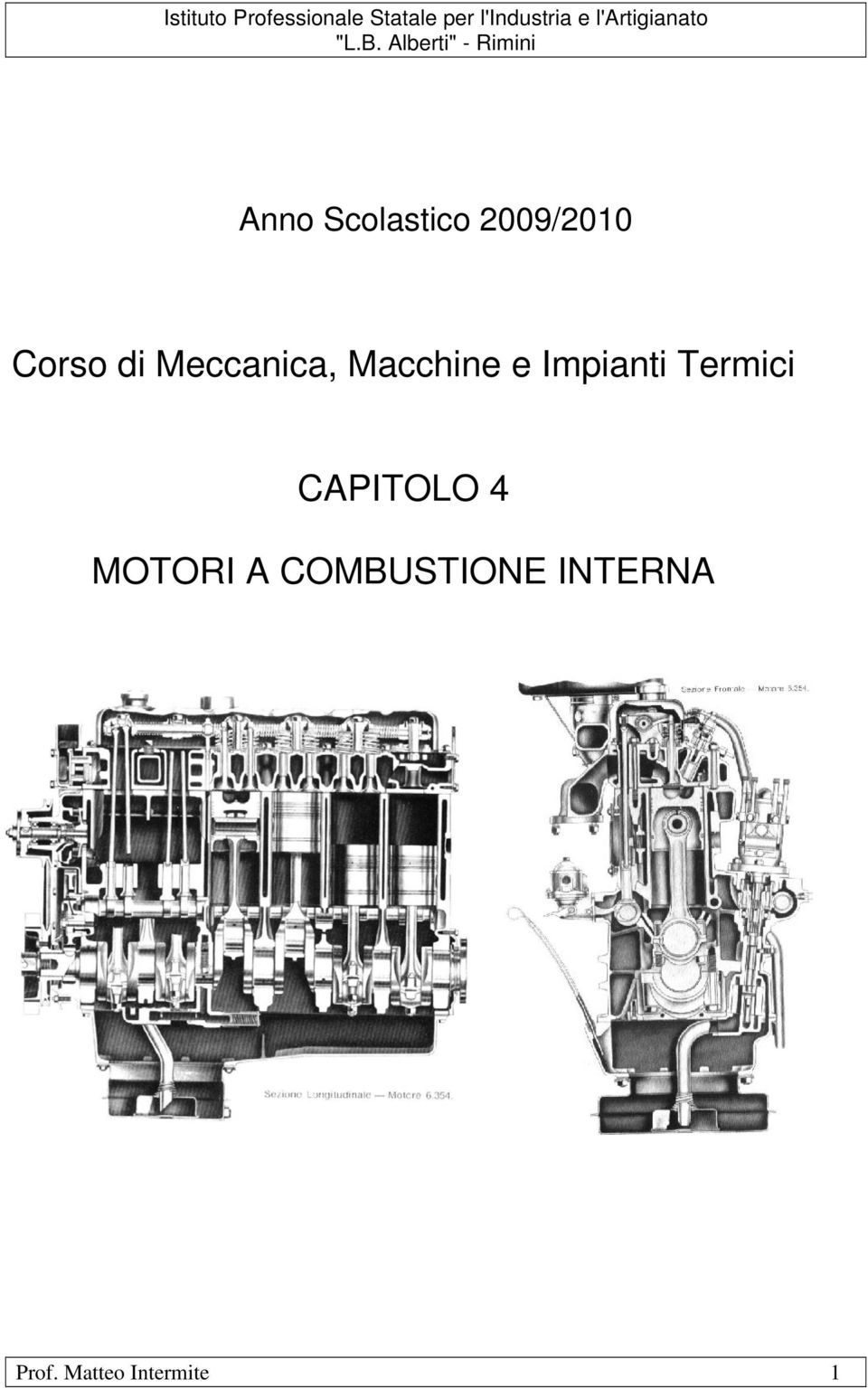 Termici CAPITOLO 4 MOTORI A