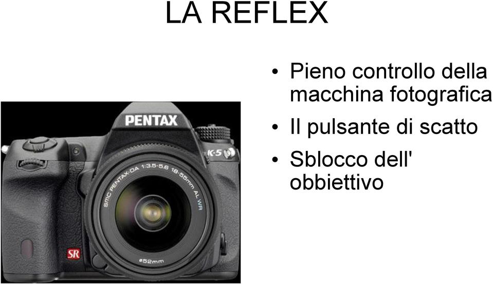 fotografica Il pulsante