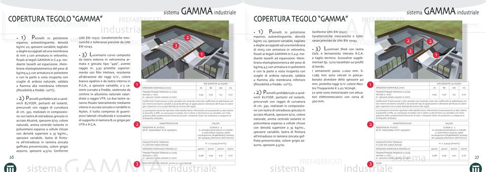 Membrana elastoplastomerica del peso di kg/mq 4,5 con armatura in poliestere e con la parte a vista ricoperta con scaglie di ardesia naturale, saldata a fiamma alla membrana inferiore (flessibilità a