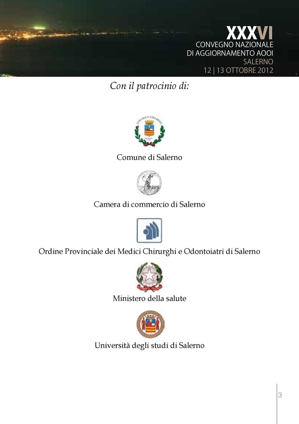 commercio di Salerno Ordine Provinciale dei Medici Chirurghi e