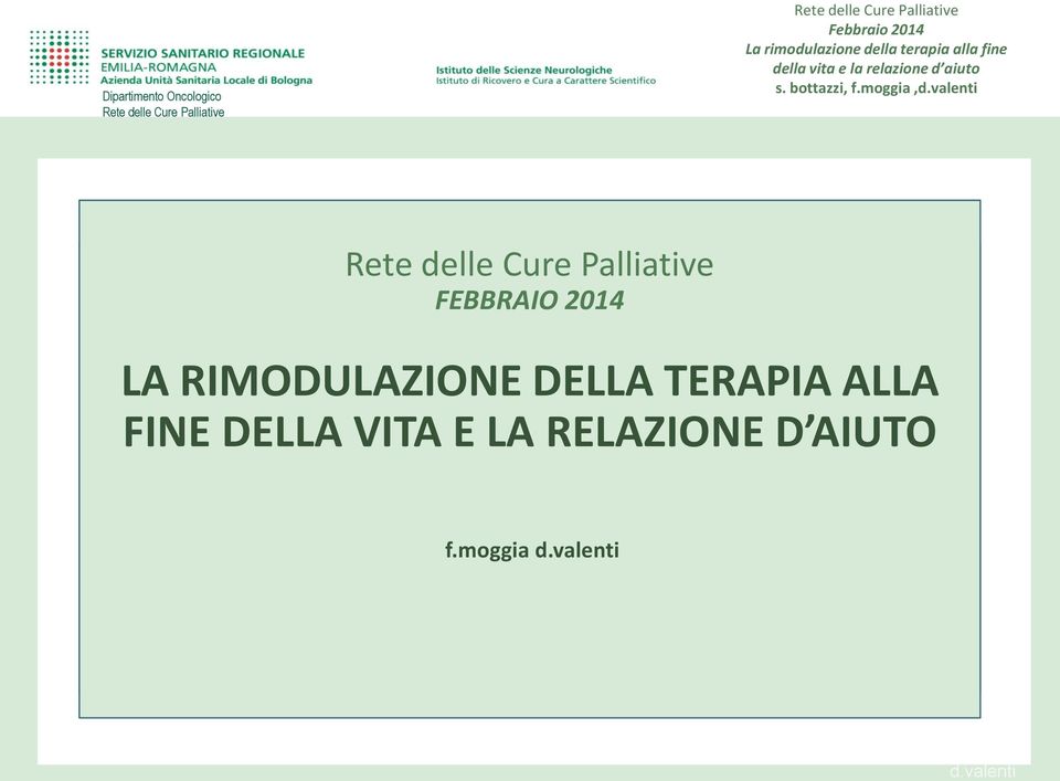 la filosofia VITA E LA Cure RELAZIONE