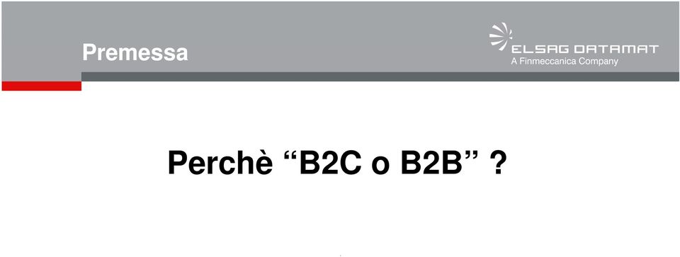 B2C o B2B?