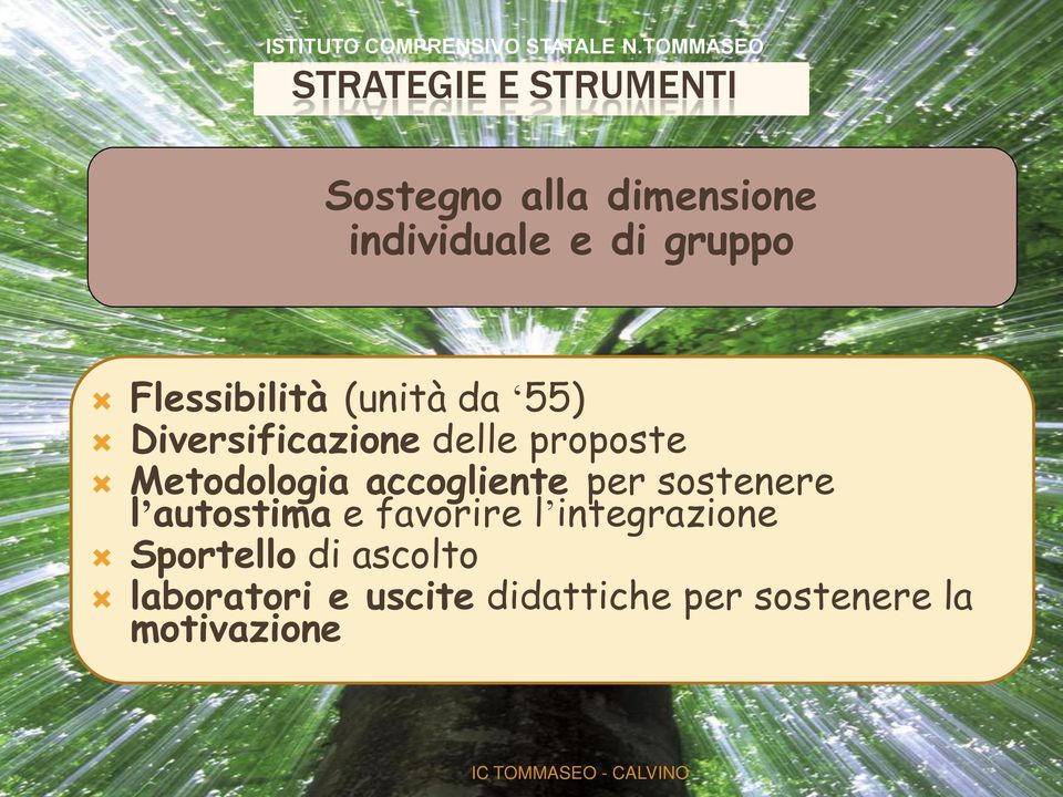 accogliente per sostenere l autostima e favorire l integrazione Sportello di