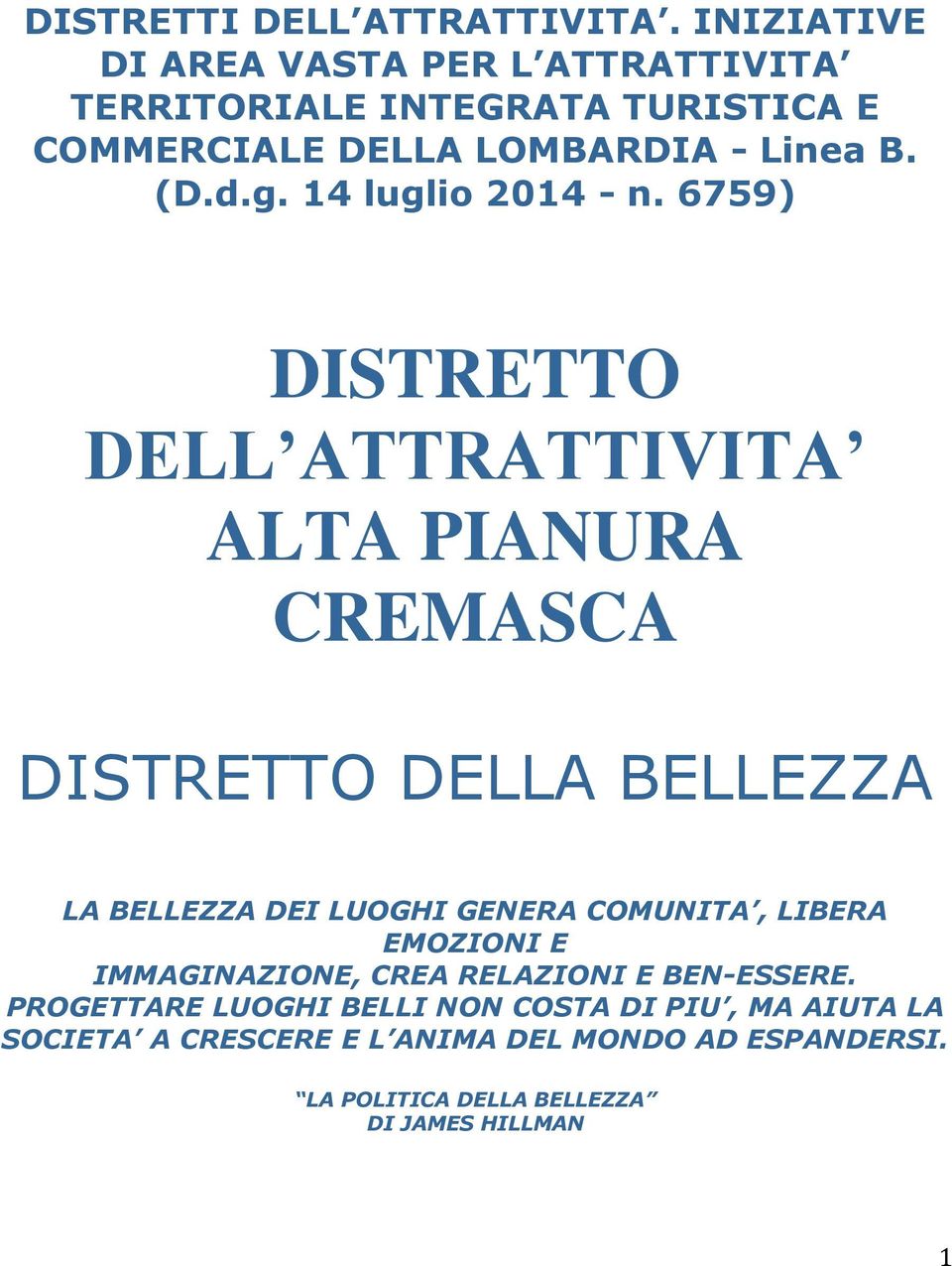 14 luglio 2014 - n.