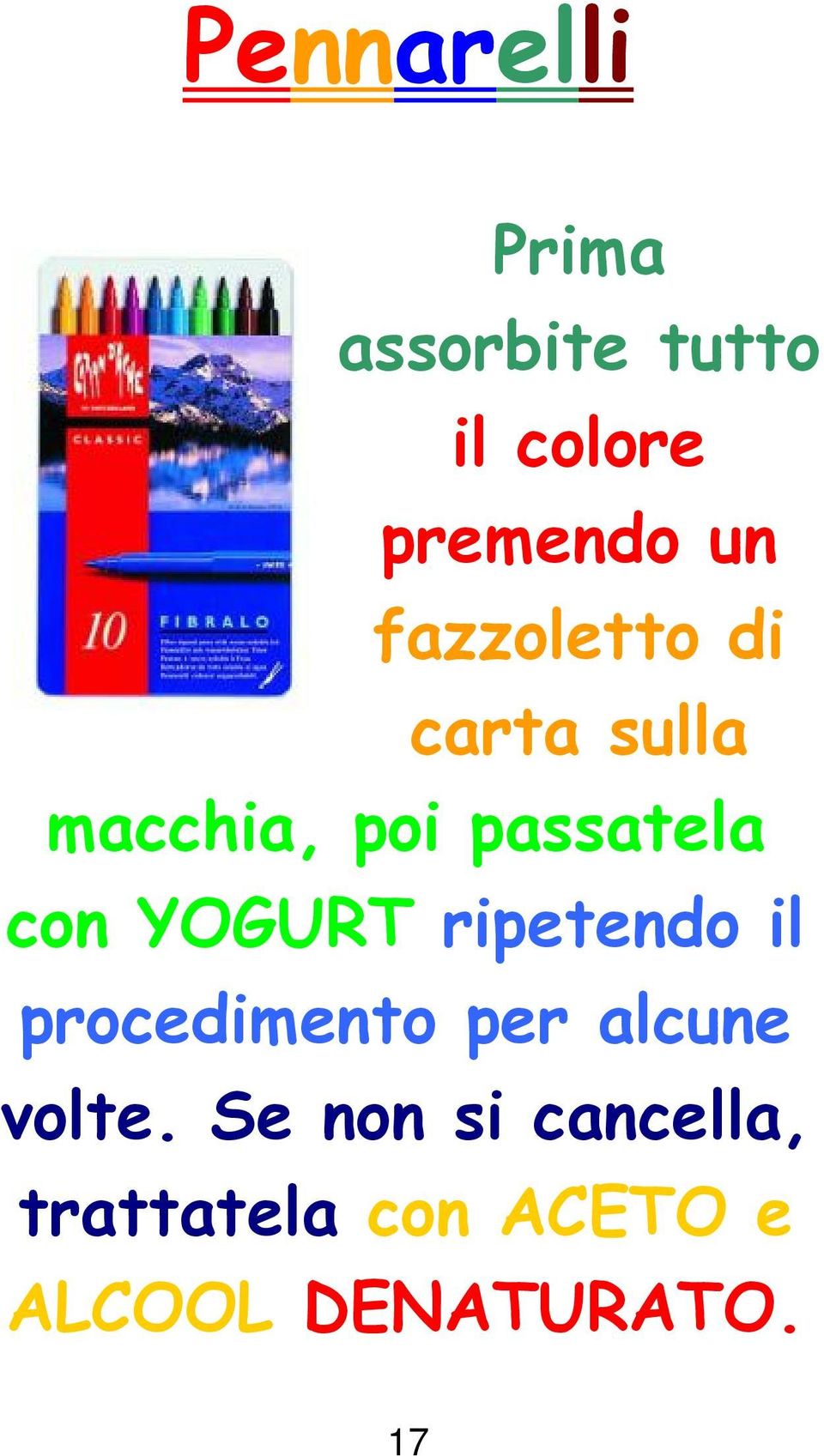 YOGURT ripetendo il procedimento per alcune volte.