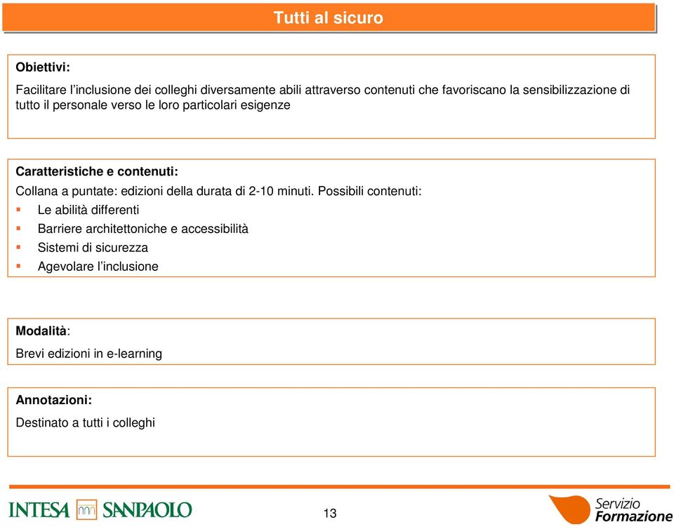 edizioni della durata di 2-10 minuti.