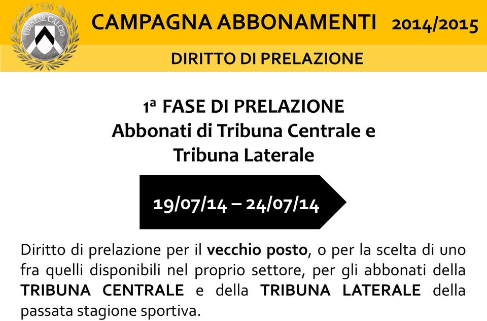 o per la scelta di uno fra quelli disponibili nel proprio settore, per gli