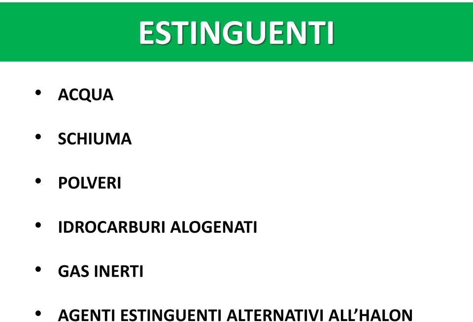 ALOGENATI GAS INERTI