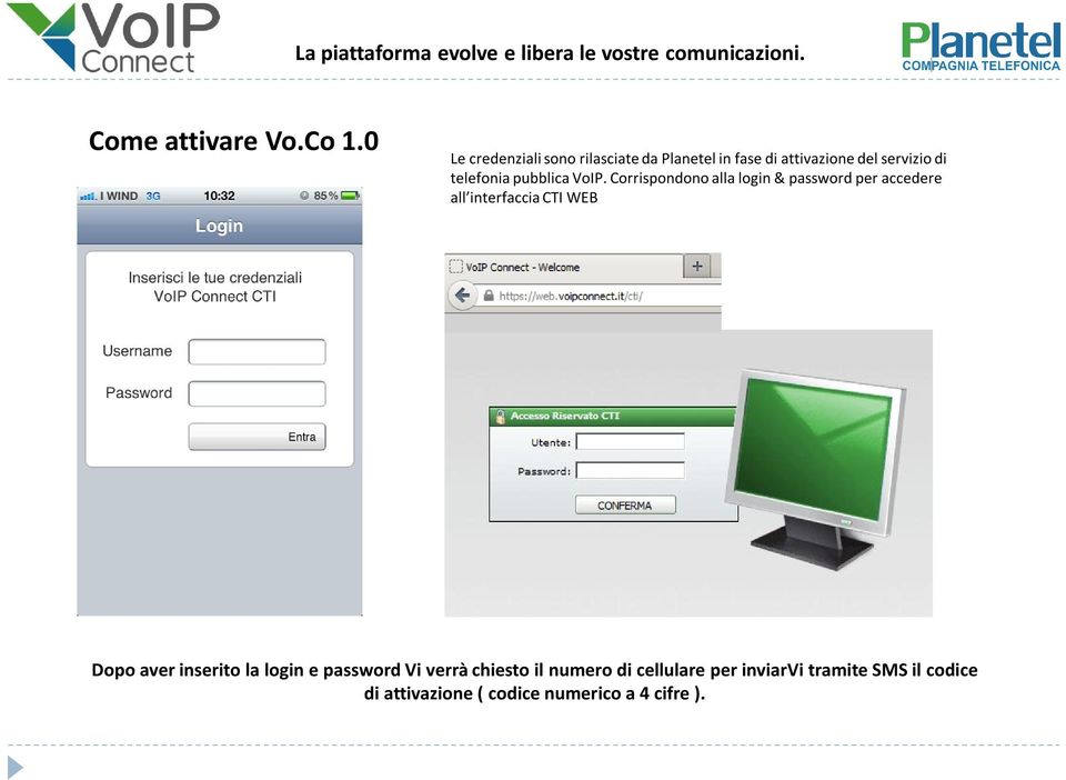 telefonia pubblica VoIP.