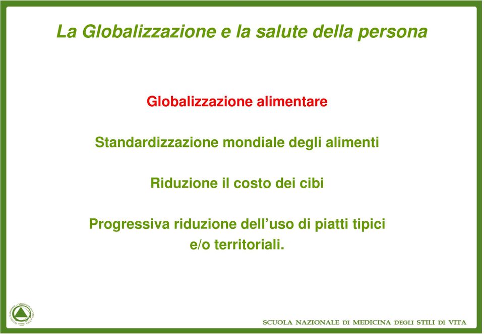 alimenti Riduzione il costo dei cibi