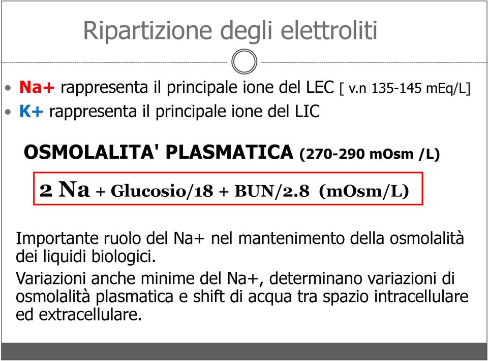 Glucosio/18 + BUN/2.