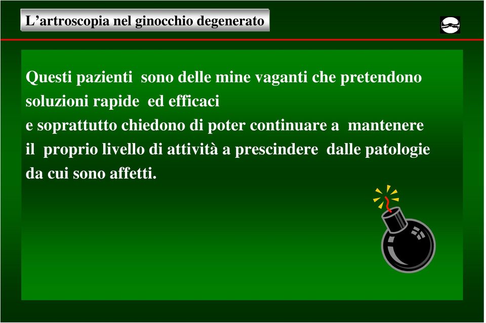 poter continuare a mantenere il proprio livello di