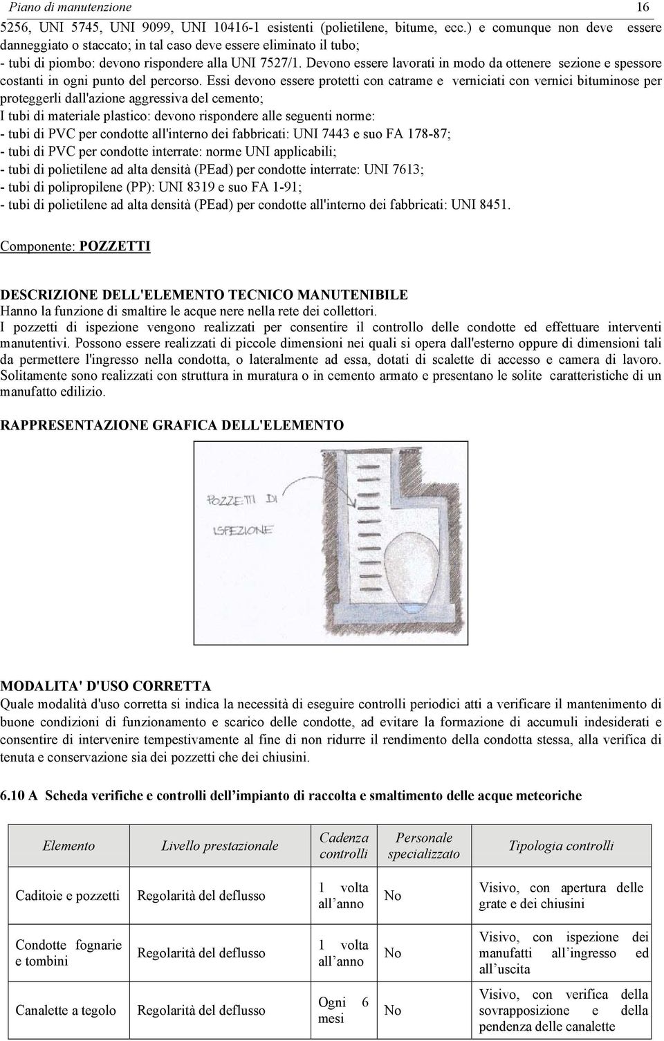 Devono essere lavorati in modo da ottenere sezione e spessore costanti in ogni punto del percorso.