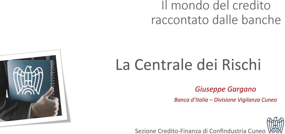 Gargano Banca d Italia Divisione Vigilanza