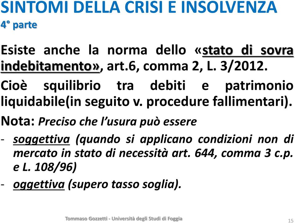 procedure fallimentari).