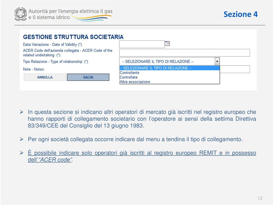 Consiglio del 13 giugno 1983.