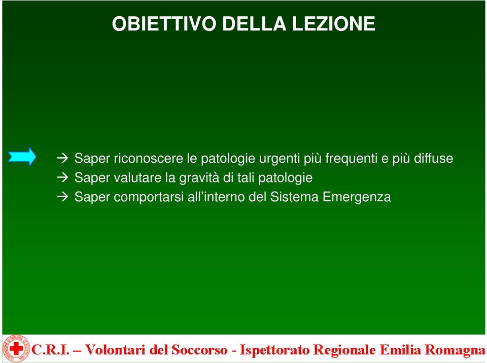 Saper valutare la gravità di tali patologie