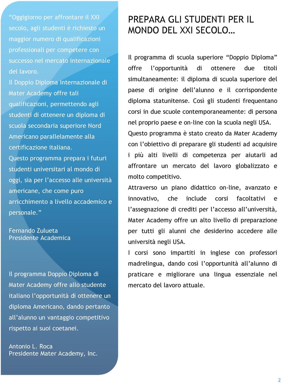 certificazione italiana.