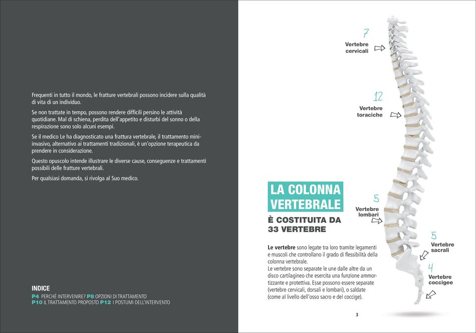 Se il medico Le ha diagnosticato una frattura vertebrale, il trattamento miniinvasivo, alternativo ai trattamenti tradizionali, è un opzione terapeutica da prendere in considerazione.