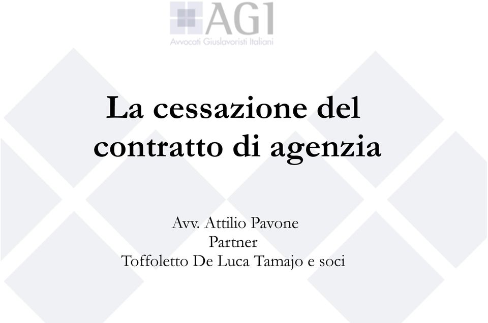 Attilio Pavone Partner