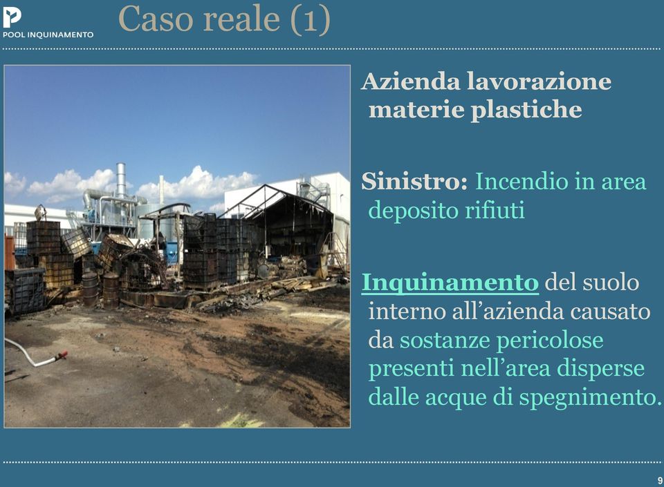 del suolo interno all azienda causato da sostanze