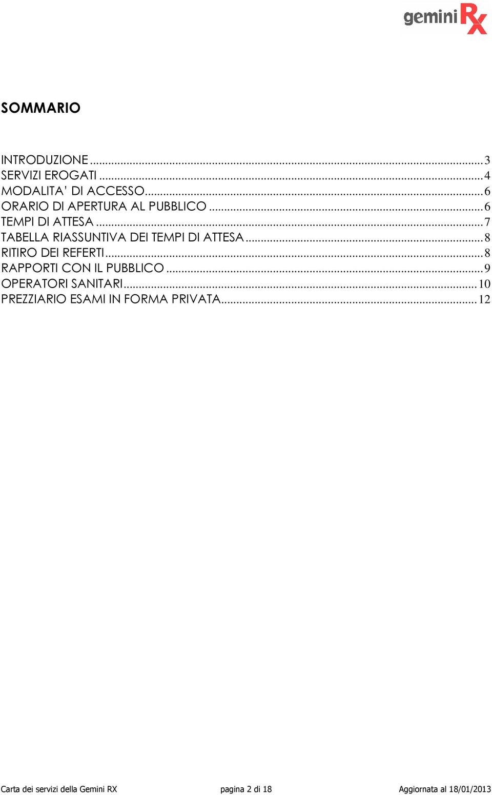 della Gemini RX pagina 2 di