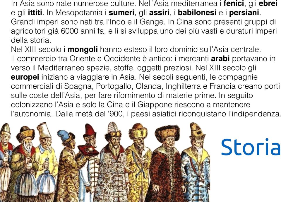 Nel XIII secolo i mongoli hanno esteso il loro dominio sull Asia centrale.