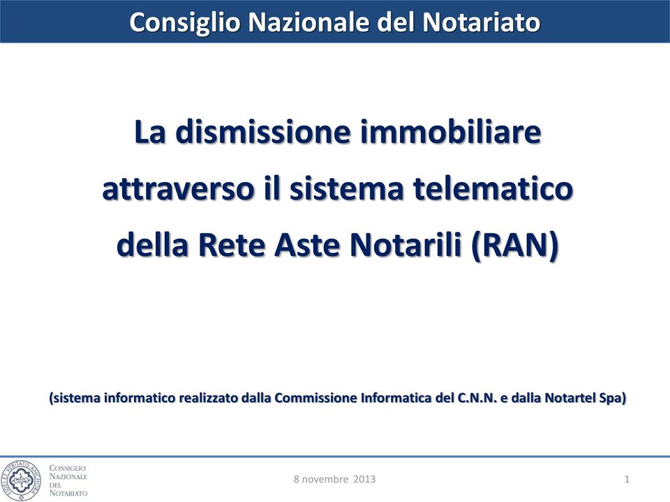 informatico realizzato dalla Commissione