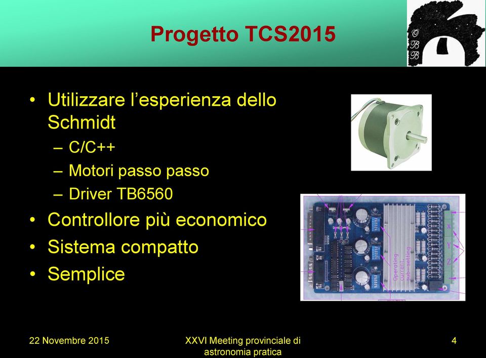 Motori passo passo Driver TB6560