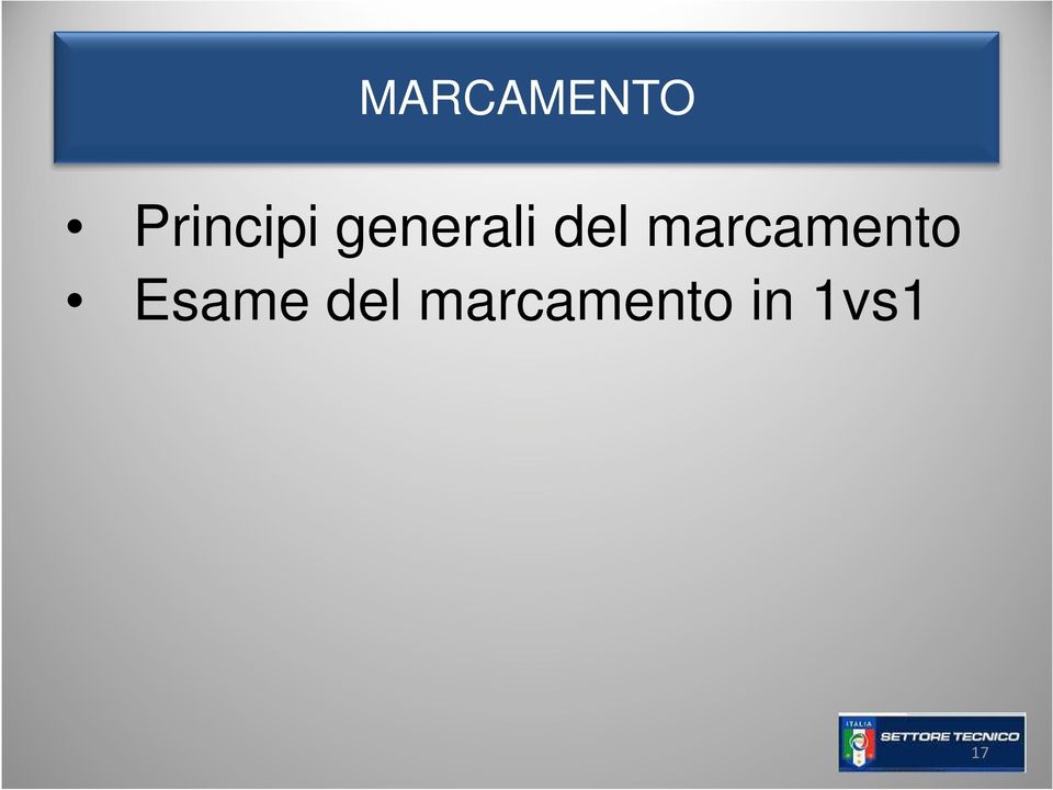 del marcamento