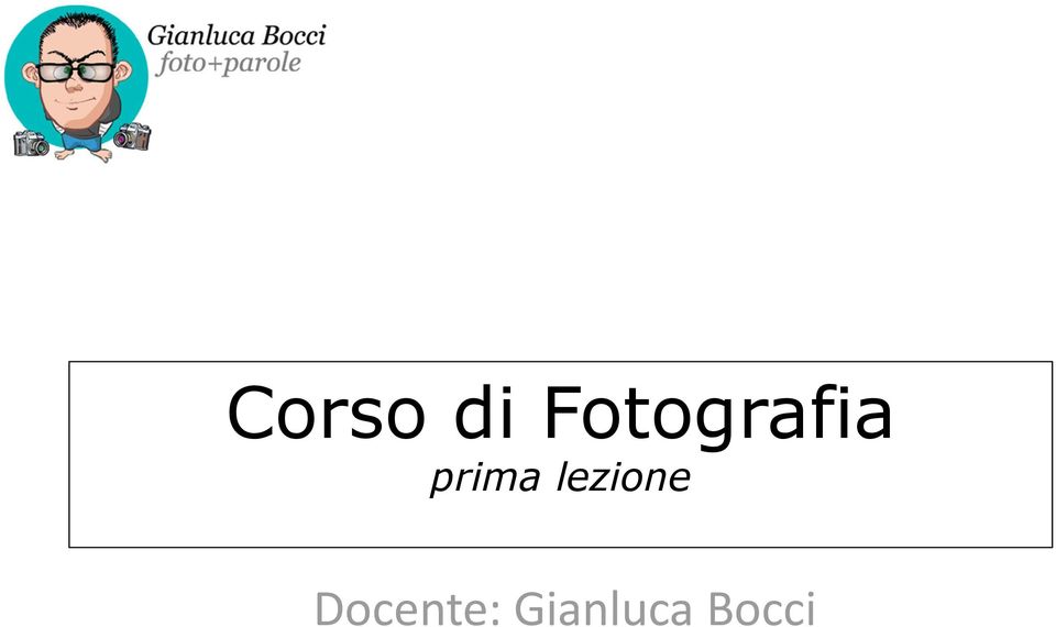 prima lezione