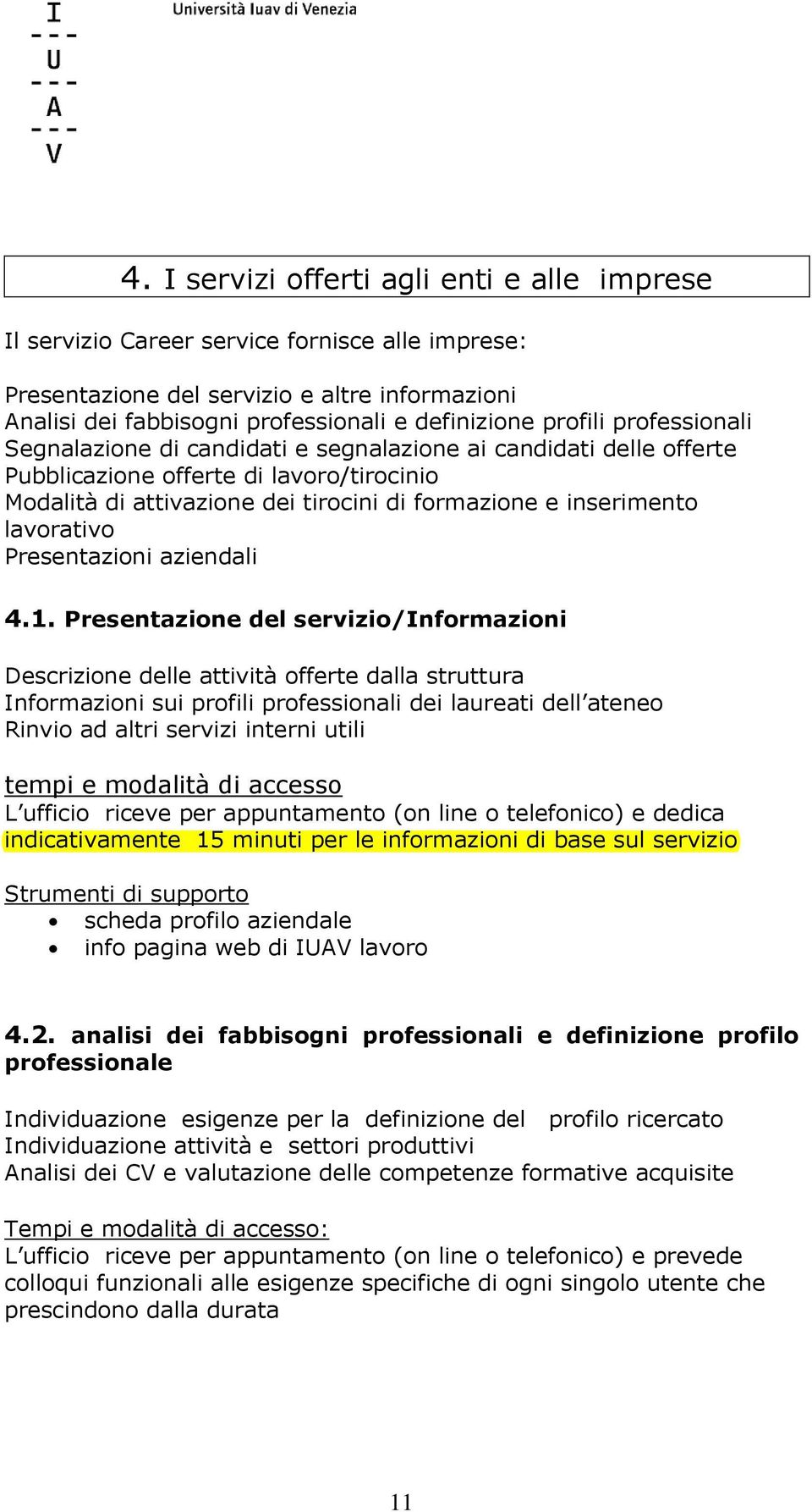 lavorativo Presentazioni aziendali 4.1.