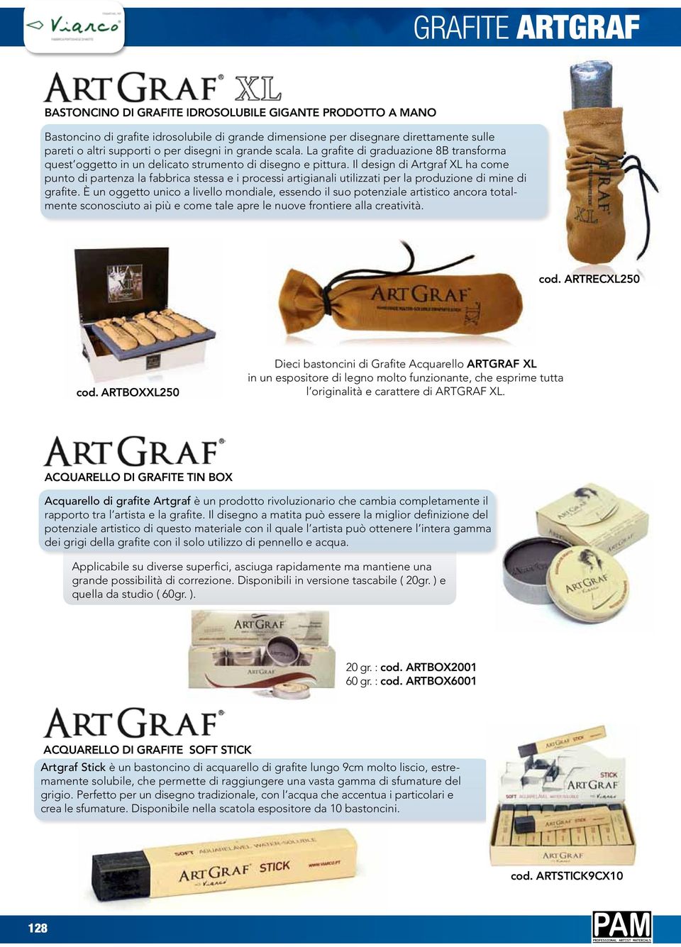 Il design di Artgraf XL ha come punto di partenza la fabbrica stessa e i processi artigianali utilizzati per la produzione di mine di grafite.