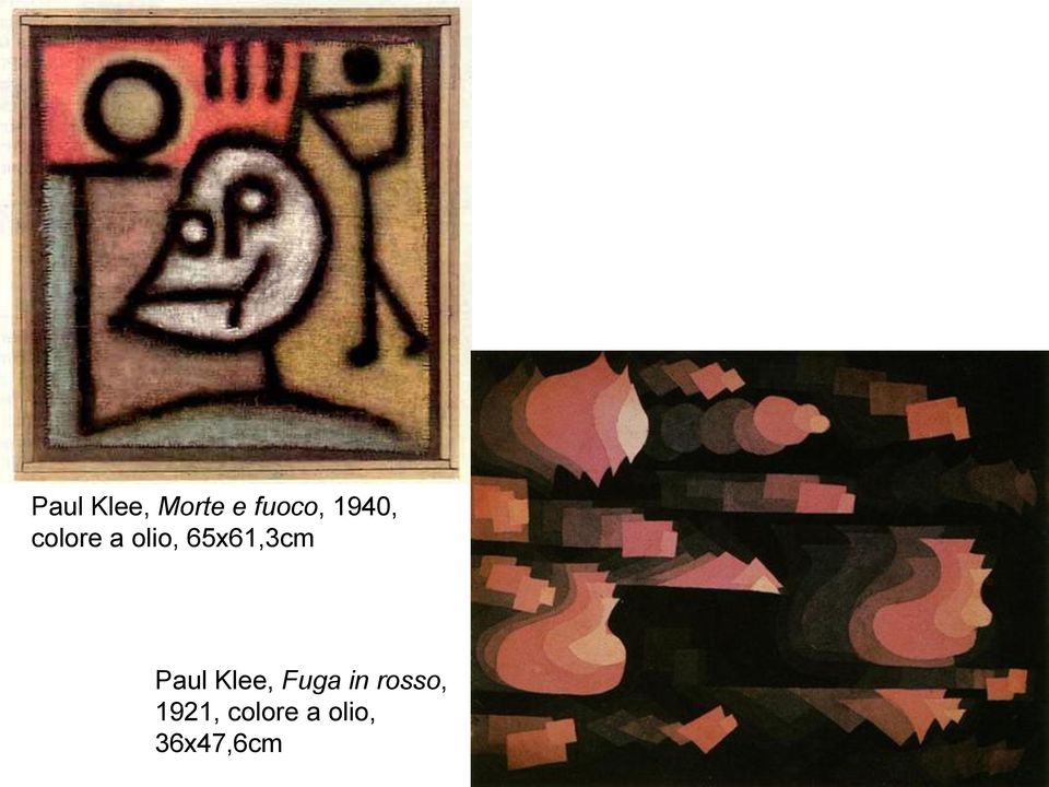 65x61,3cm Paul Klee, Fuga in