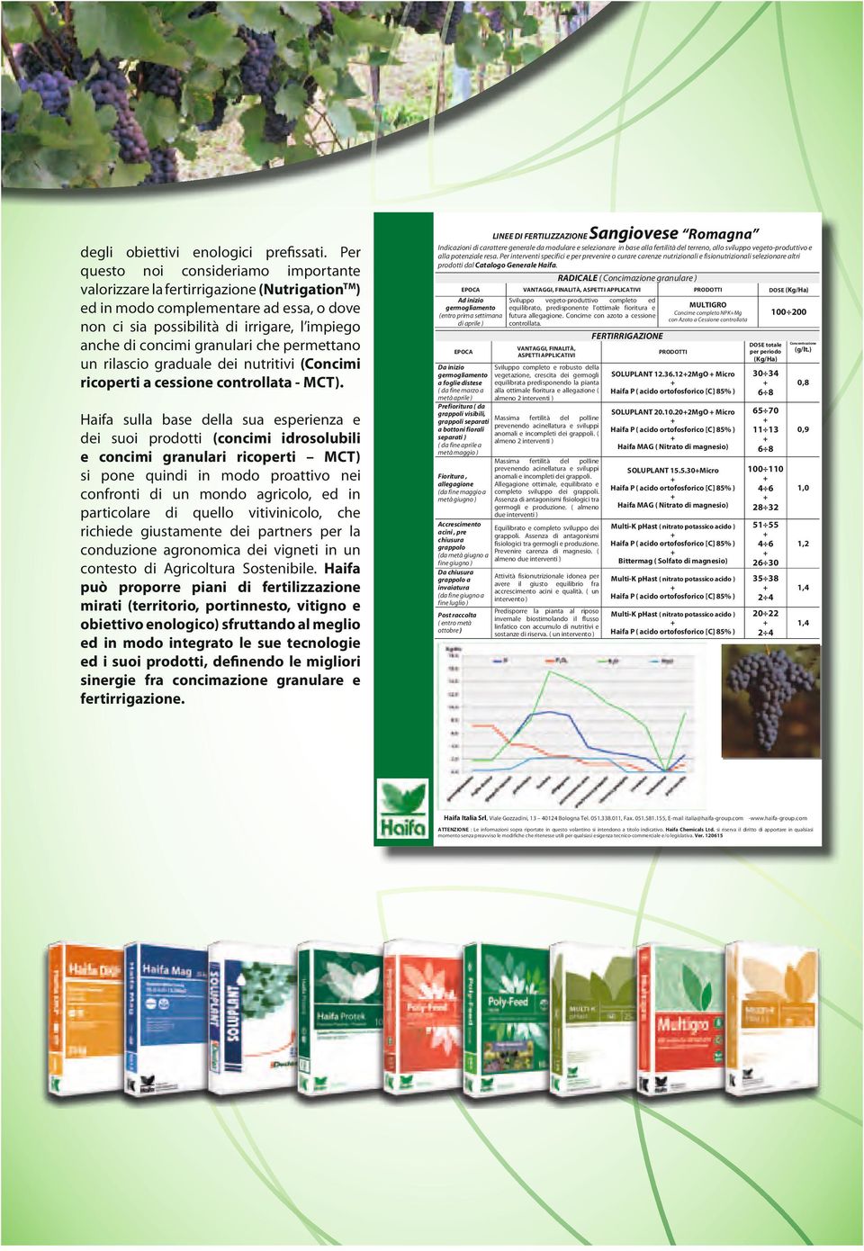 che permettano un rilascio graduale dei nutritivi (Concimi ricoperti a cessione controllata - MCT).