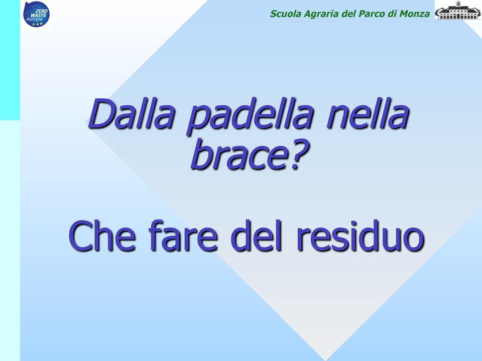 nella brace?