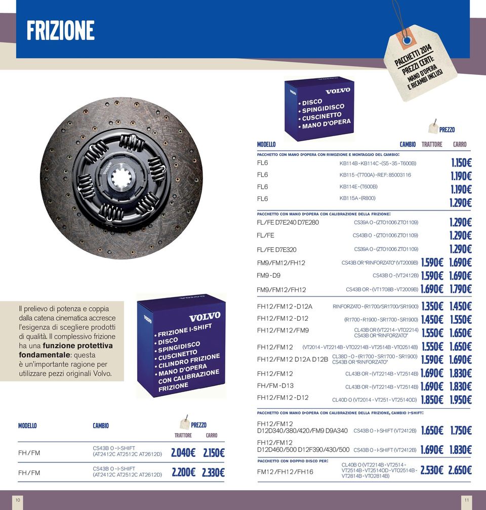 frizione I-ShIft DISco SPInGIDISco cuscinetto cilindro frizione con calibrazione frizione cambio trattore carro fh/fm fh/fm Cs43B o - i-shift (at2412c at2512c at2612d) Cs43B o - i-shift (at2412c