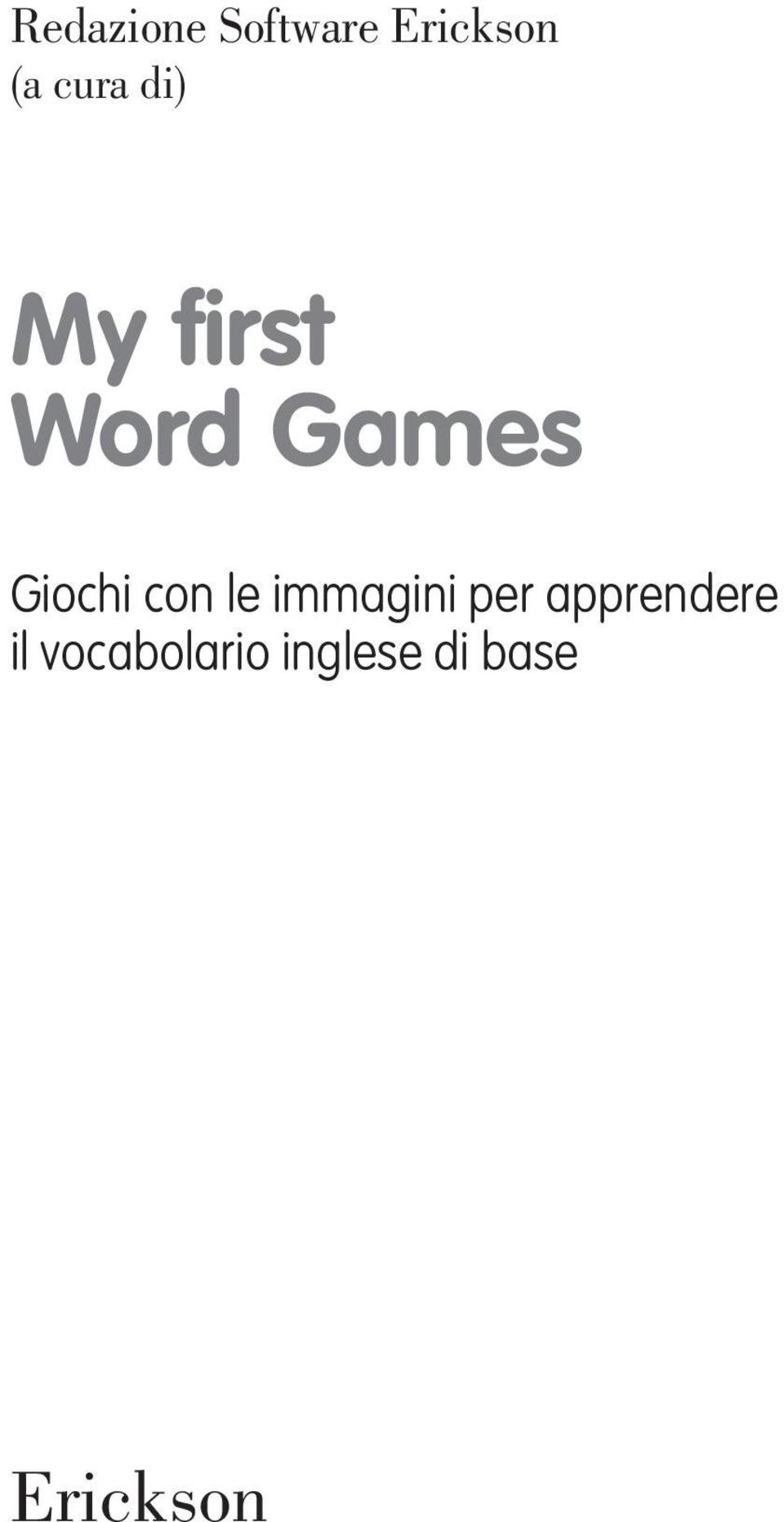 Giochi con le immagini per