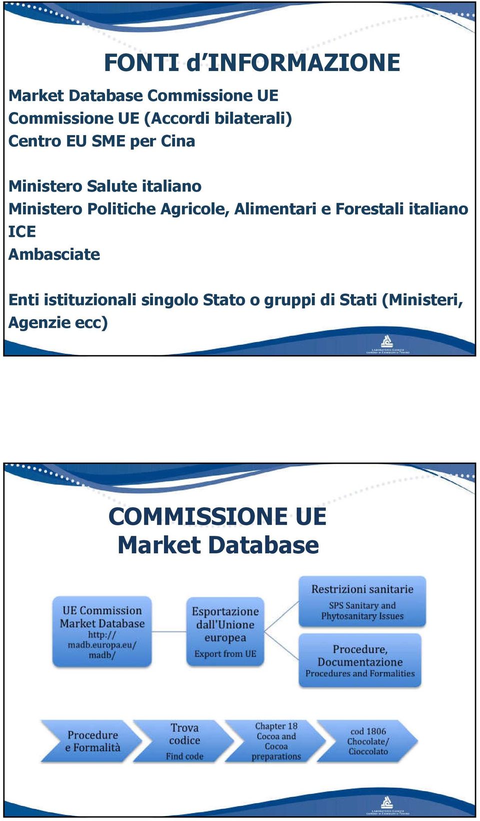 Politiche Agricole, Alimentari e Forestali italiano ICE Ambasciate Enti