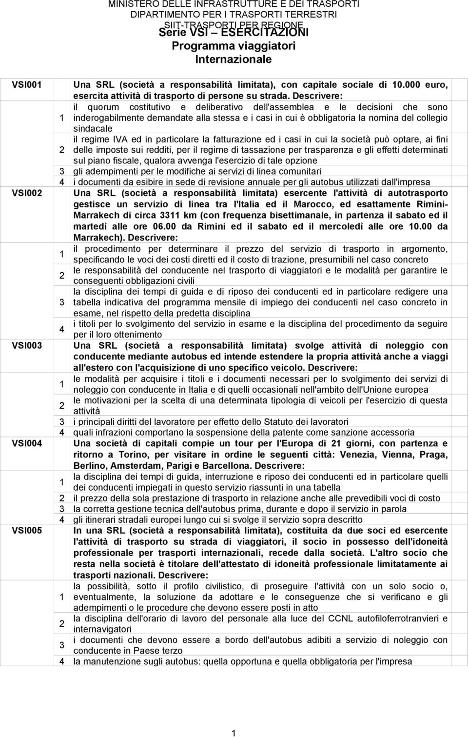 il quorum costitutivo e deliberativo dell'assemblea e le decisioni che sono inderogabilmente demandate alla stessa e i casi in cui è obbligatoria la nomina del collegio sindacale il regime IVA ed in