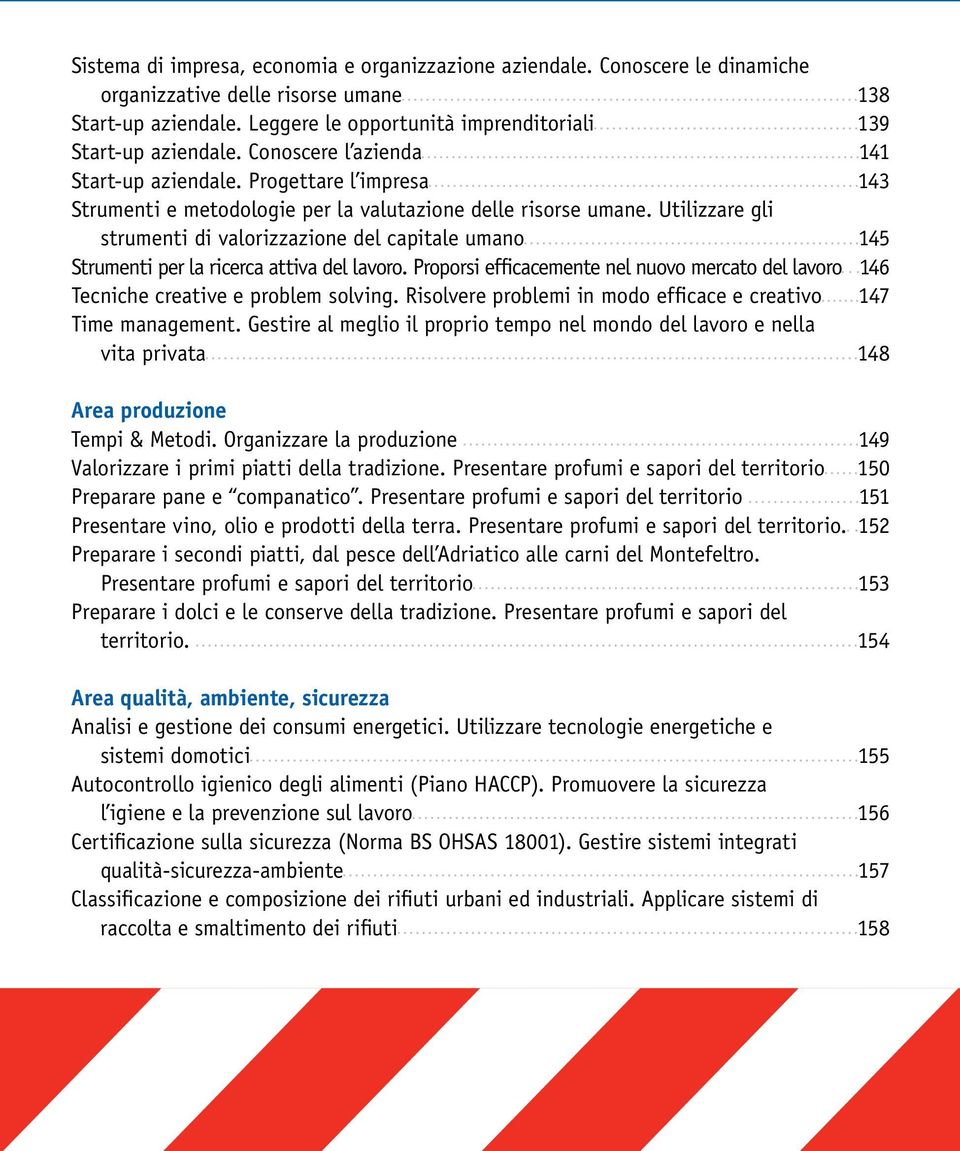 Utilizzare gli strumenti di valorizzazione del capitale umano 145 Strumenti per la ricerca attiva del lavoro.