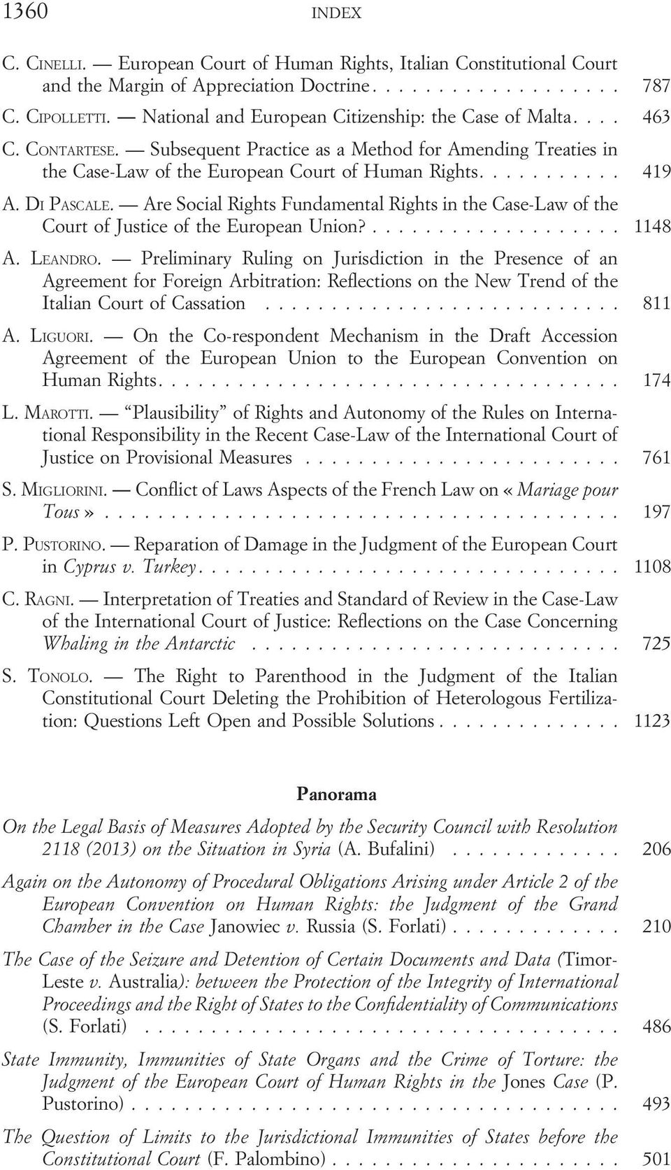 Are Social Rights Fundamental Rights in the Case-Law of the Court of Justice of the European Union?... 1148 A. LEANDRO.