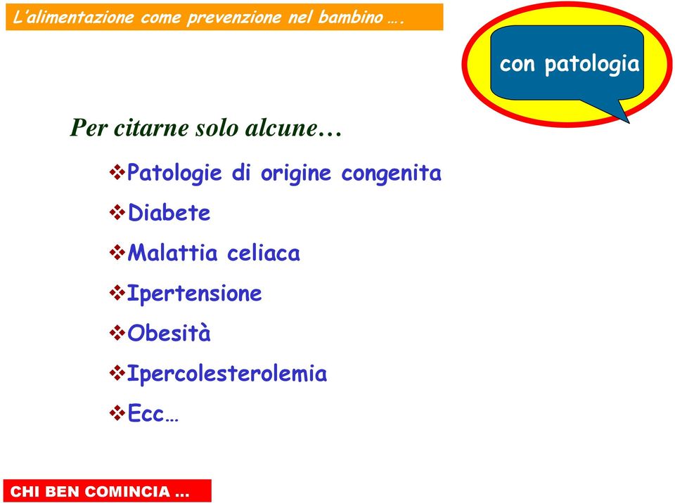 congenita Diabete Malattia celiaca