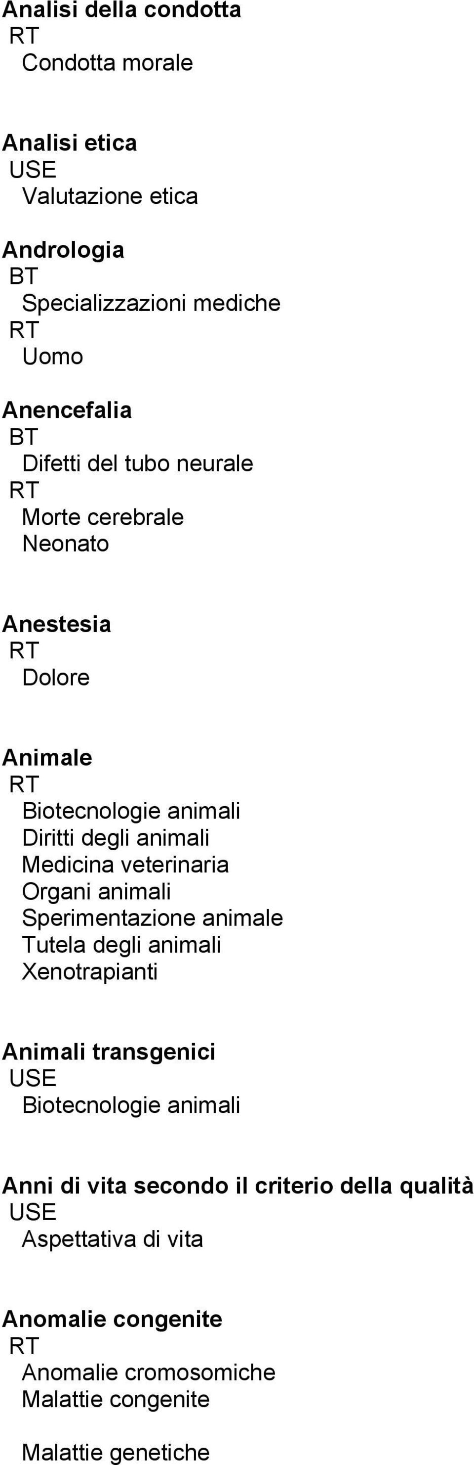 veterinaria Organi animali Sperimentazione animale Tutela degli animali Xenotrapianti Animali transgenici Biotecnologie animali