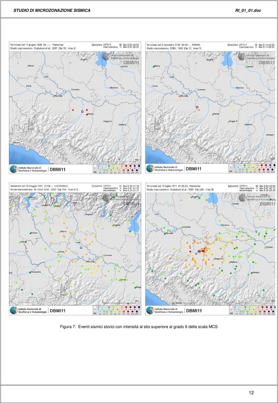 doc Figura 7: Eventi sismici