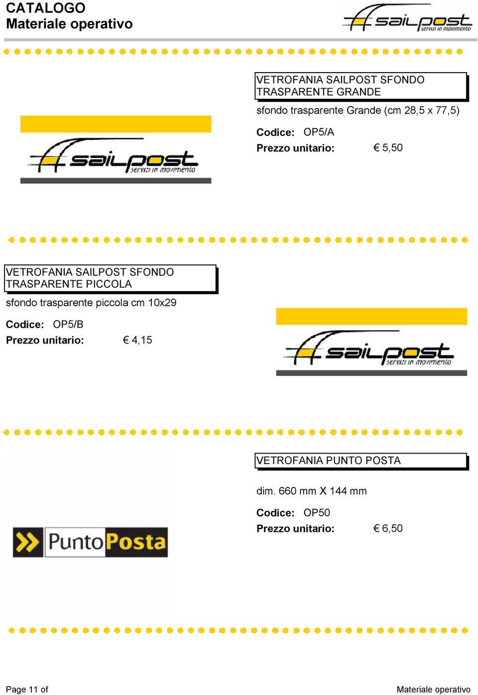 TRASPARENTE PICCOLA sfondo trasparente piccola cm 10x29 OP5/B Prezzo