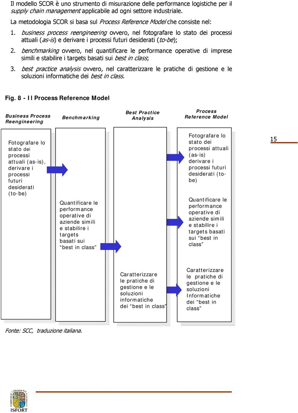 business process reengineering ovvero, nel fotografare lo stato dei processi attuali (as-is) e derivare i processi futuri desiderati (to-be); 2.